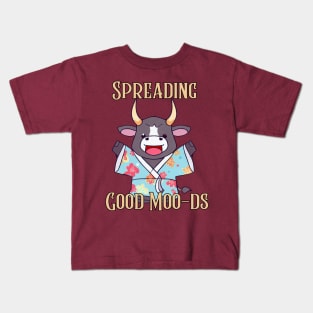 Spreading Good Moods Kids T-Shirt